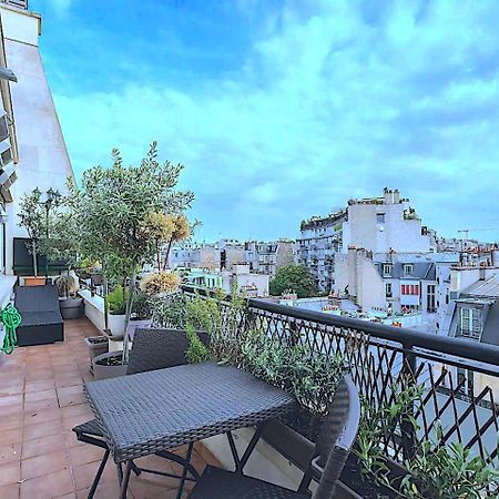 Appart Terrasse Vue Tour Eiffel Paris Exterior photo